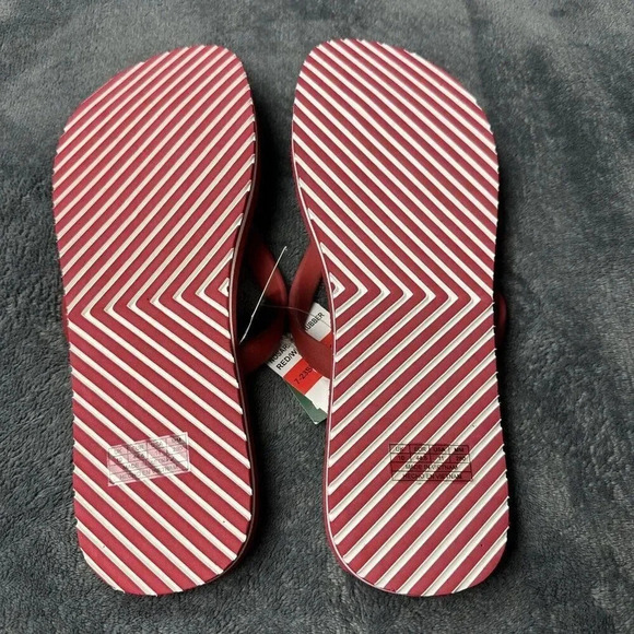 Lacoste Men's Nosara Flip Flop Red - Picture 4 of 14